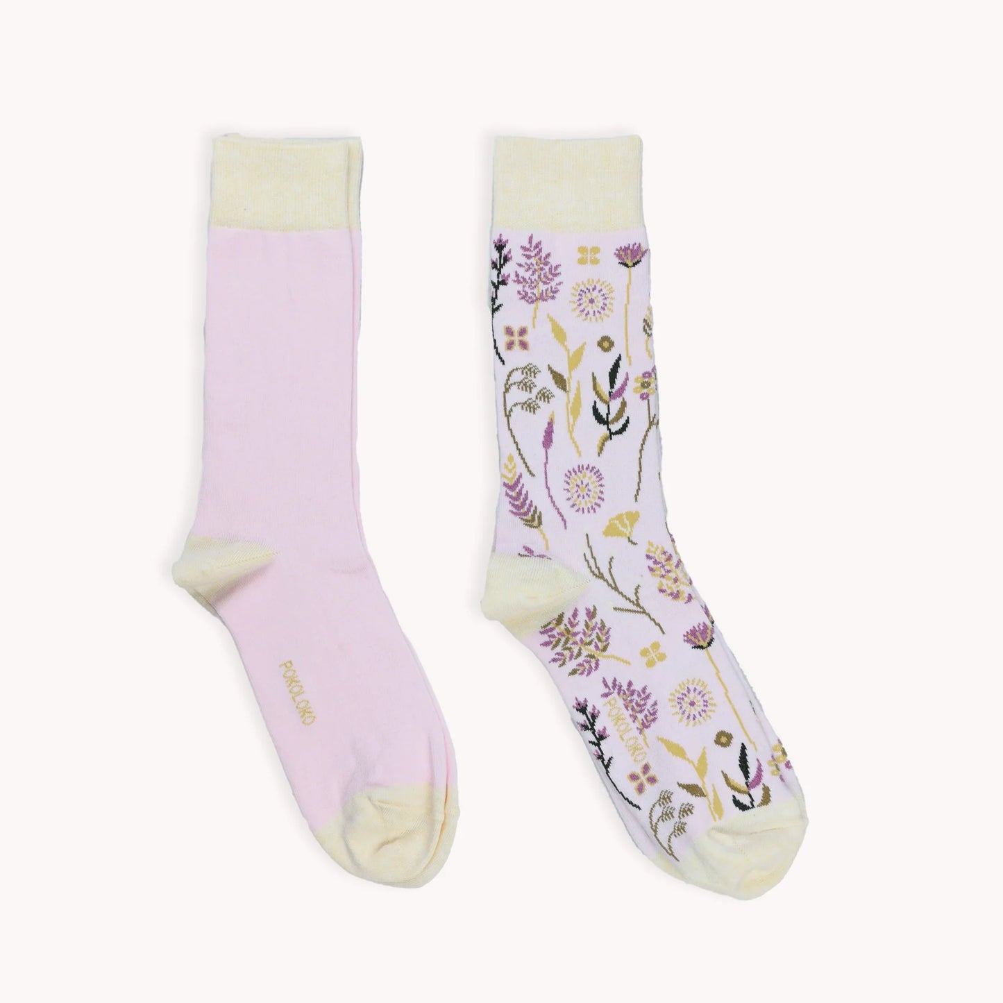 Solid Pima Socks - Pack of 2 - Botanical Pink