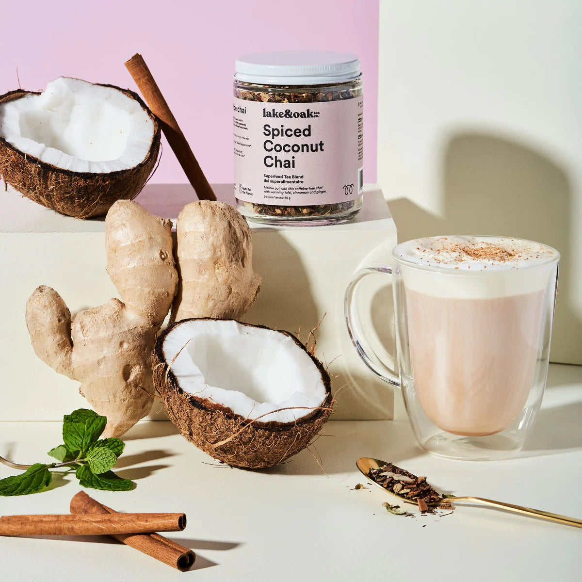 Spiced Coconut Chai - Loose Leaf Tea - 24 Cups