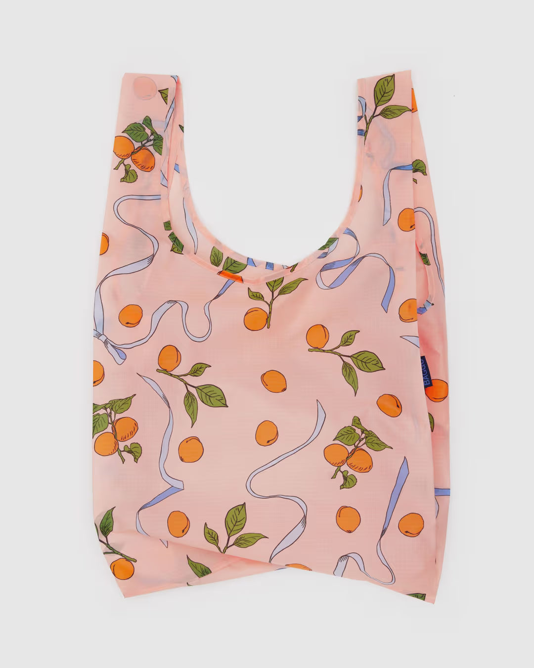 Standard Baggu Reusable Bag - Apricots & Ribbons