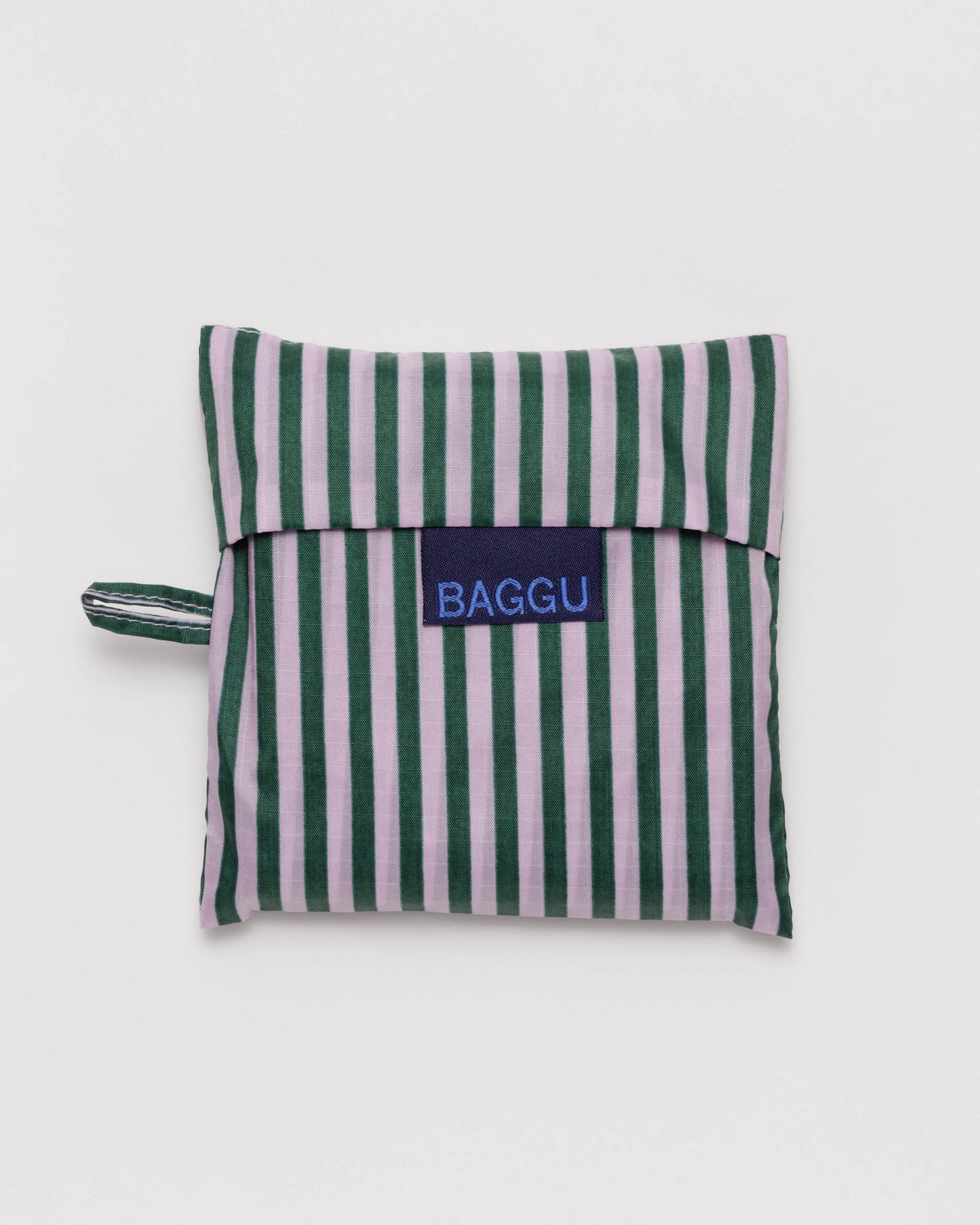 Standard Baggu Reusable Bag - Lilac Candy Stripe