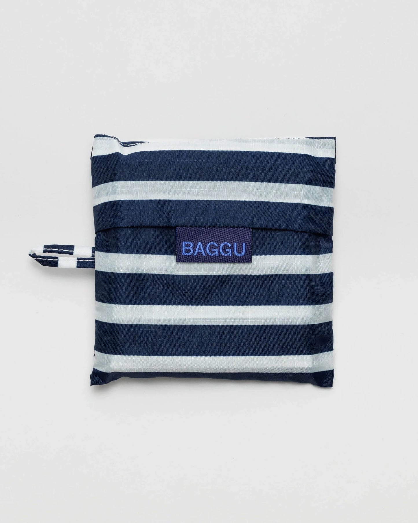 Standard Baggu Reusable Bag - Navy Stripe