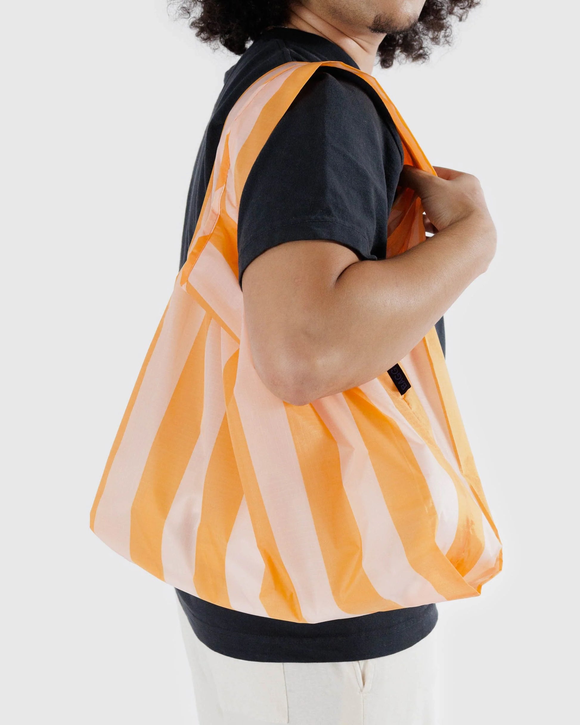 Baggu Standard Tangerine Wide Stripe