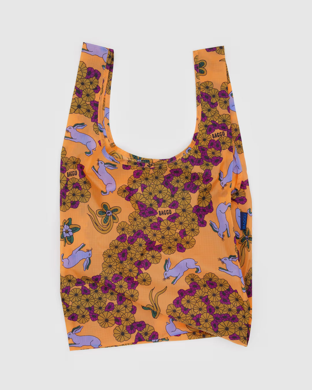 Standard Baggu Reusable Bag - Wild Rabbit