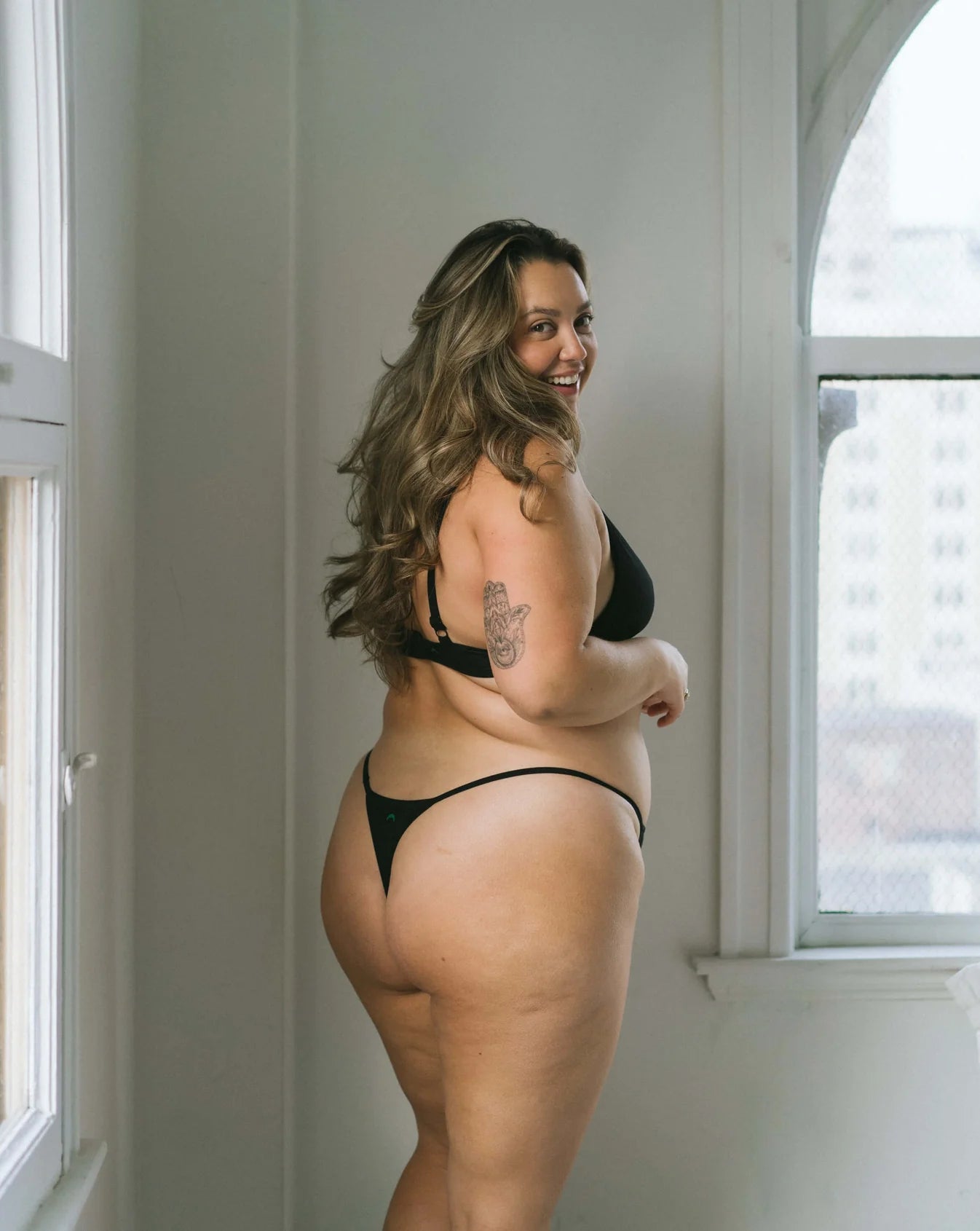 String Thong - Black