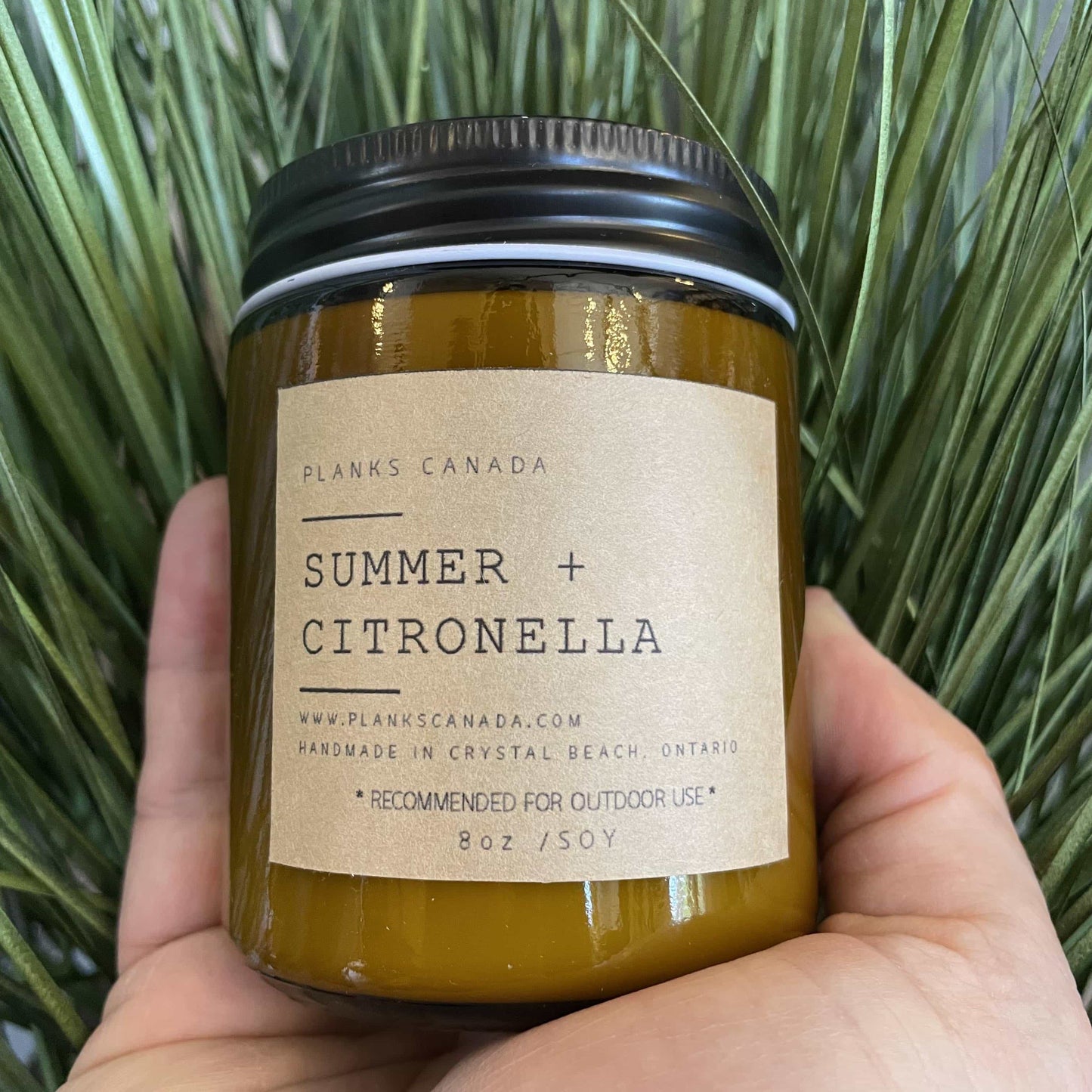 Summer Citronella - Wood Wick Soy Candle