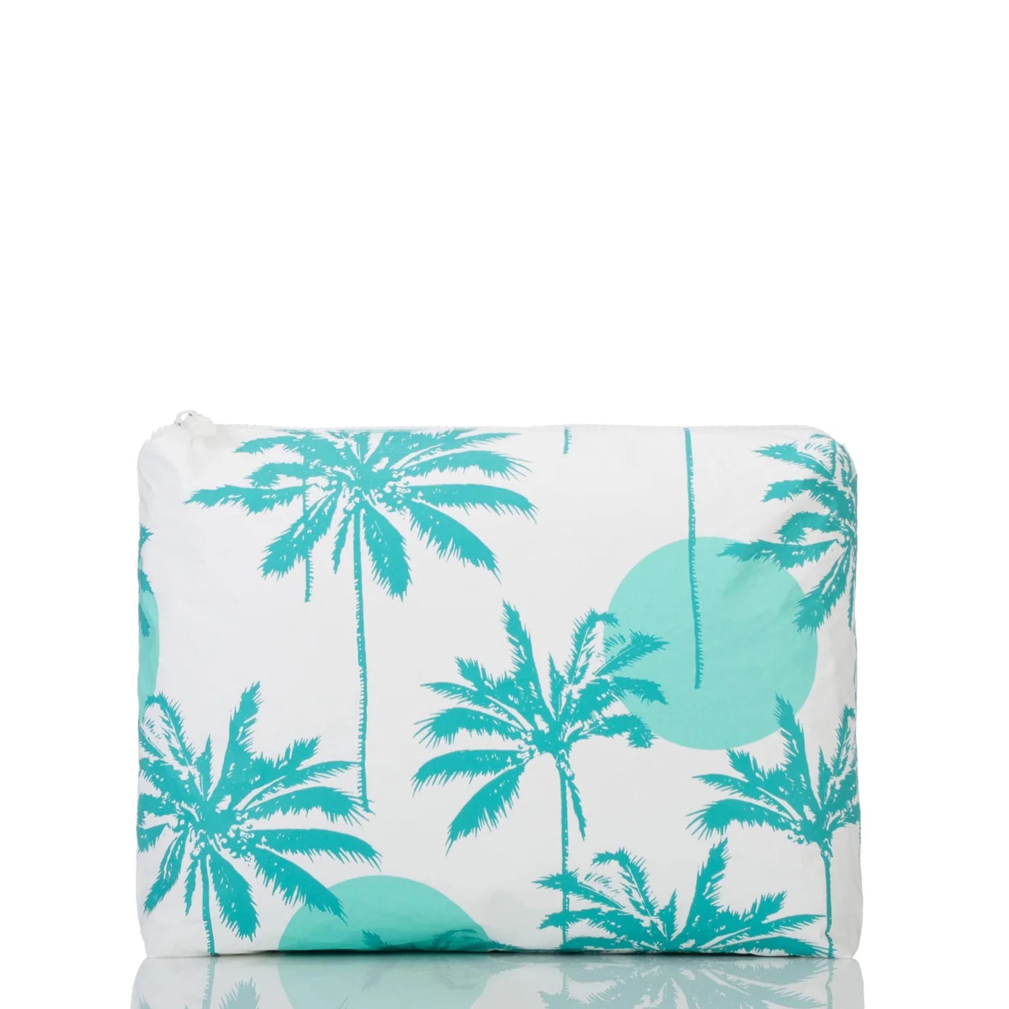 Sun Palm Mid Pouch - Pool