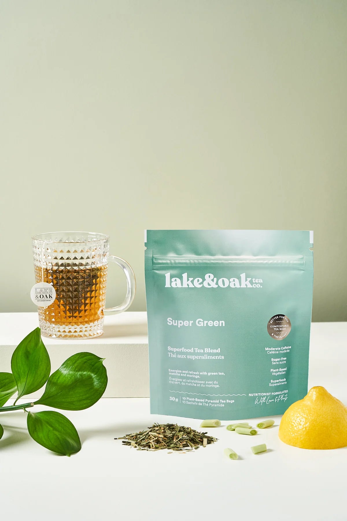 Super Green - Plant Based Tea Bags - 10 bags