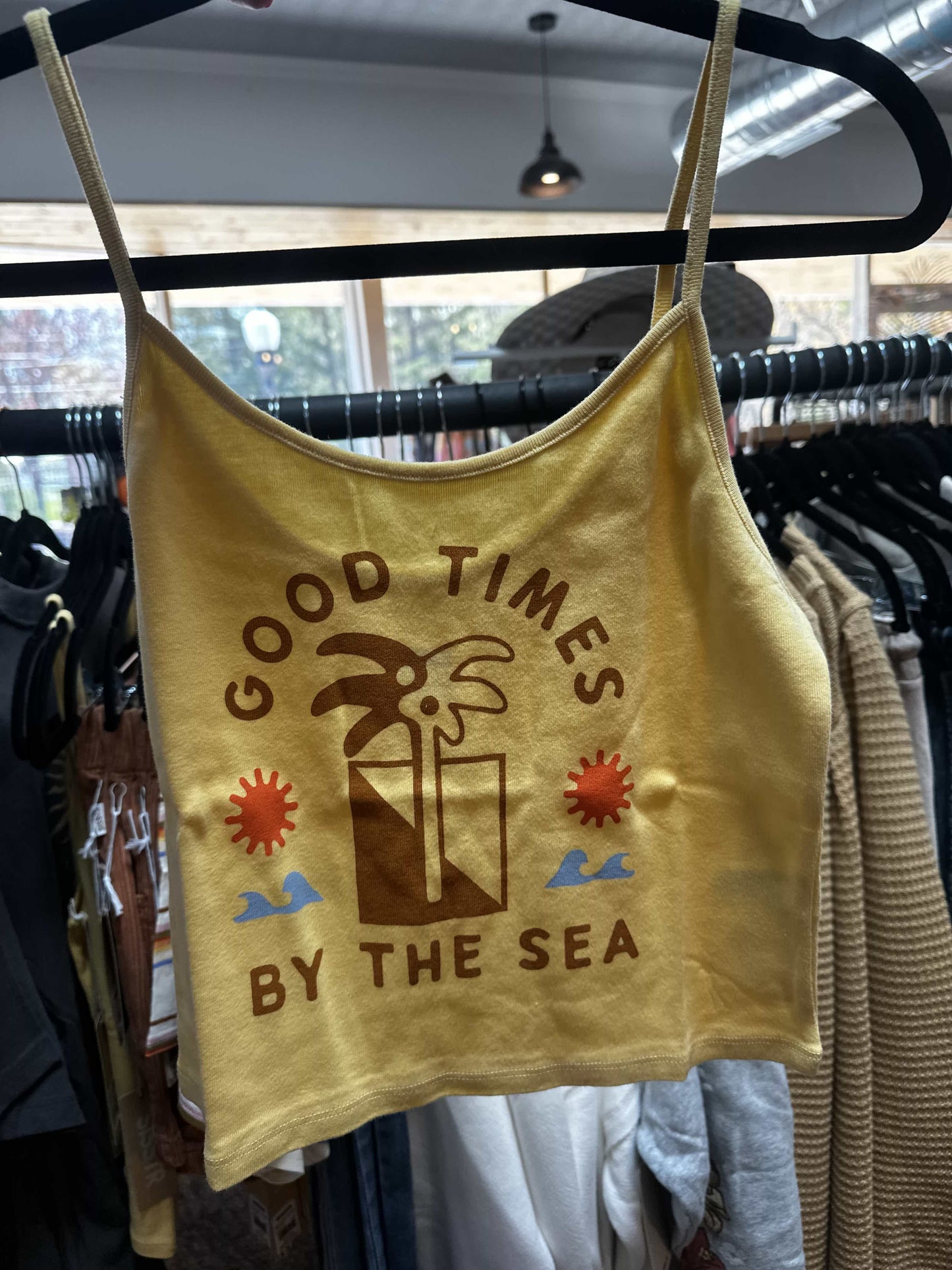 Surfside Knit Tank - Seein Citron