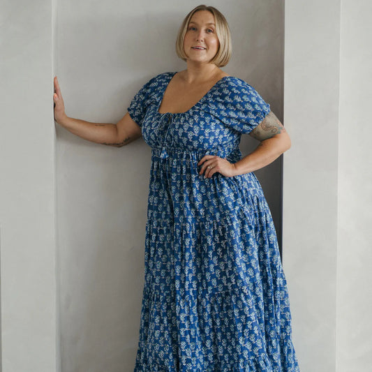 Tara Maxi Dress - Sapphire