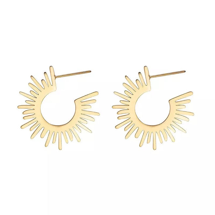 The Golden Rays Earrings