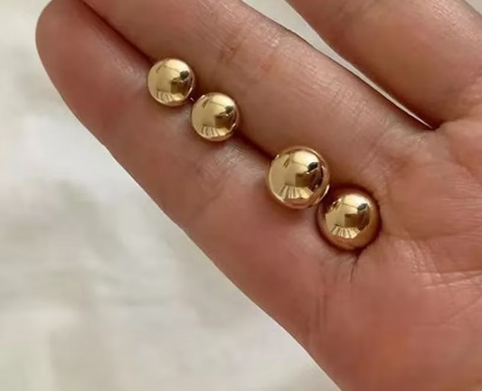 The Goldie Studs - 2 sizes