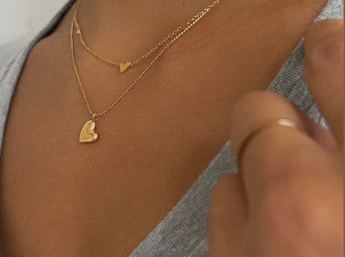 The puffy Heart Necklace