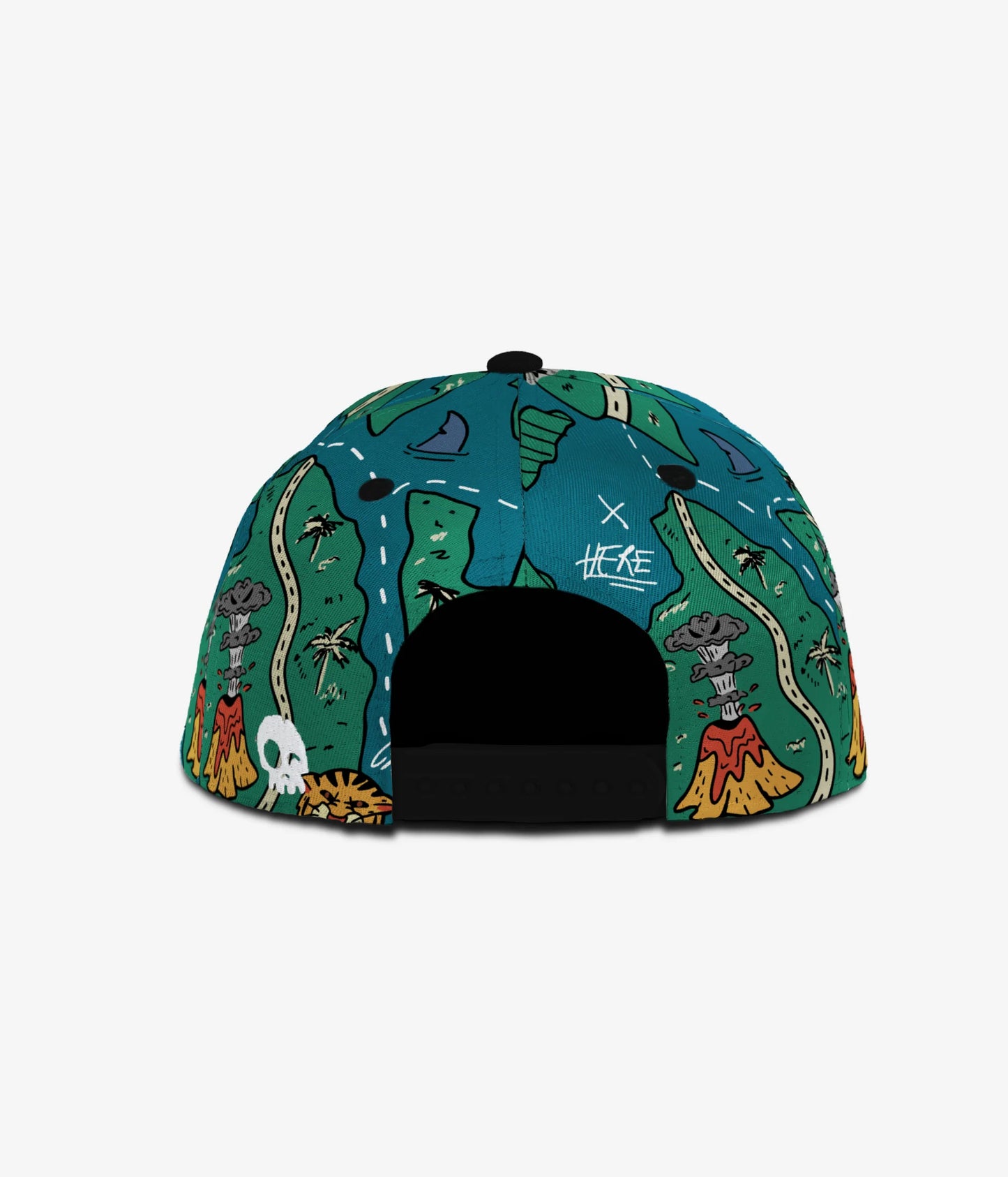 Treasure Map Snapback Hat