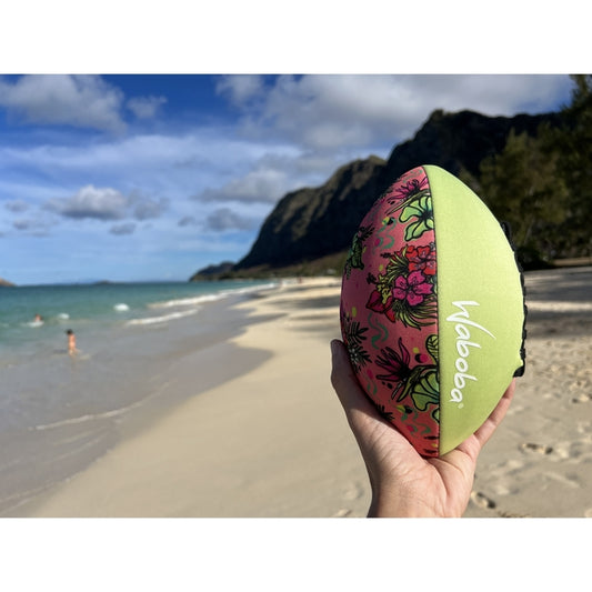 Tropical Beach Football - Coral Floral