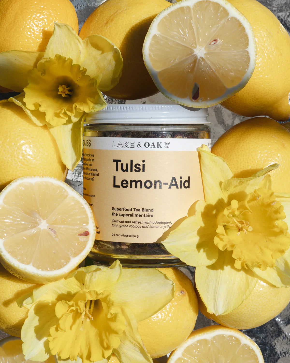 Tulsi Lemon-Aid - Loose Leaf Tea - 24 Cups