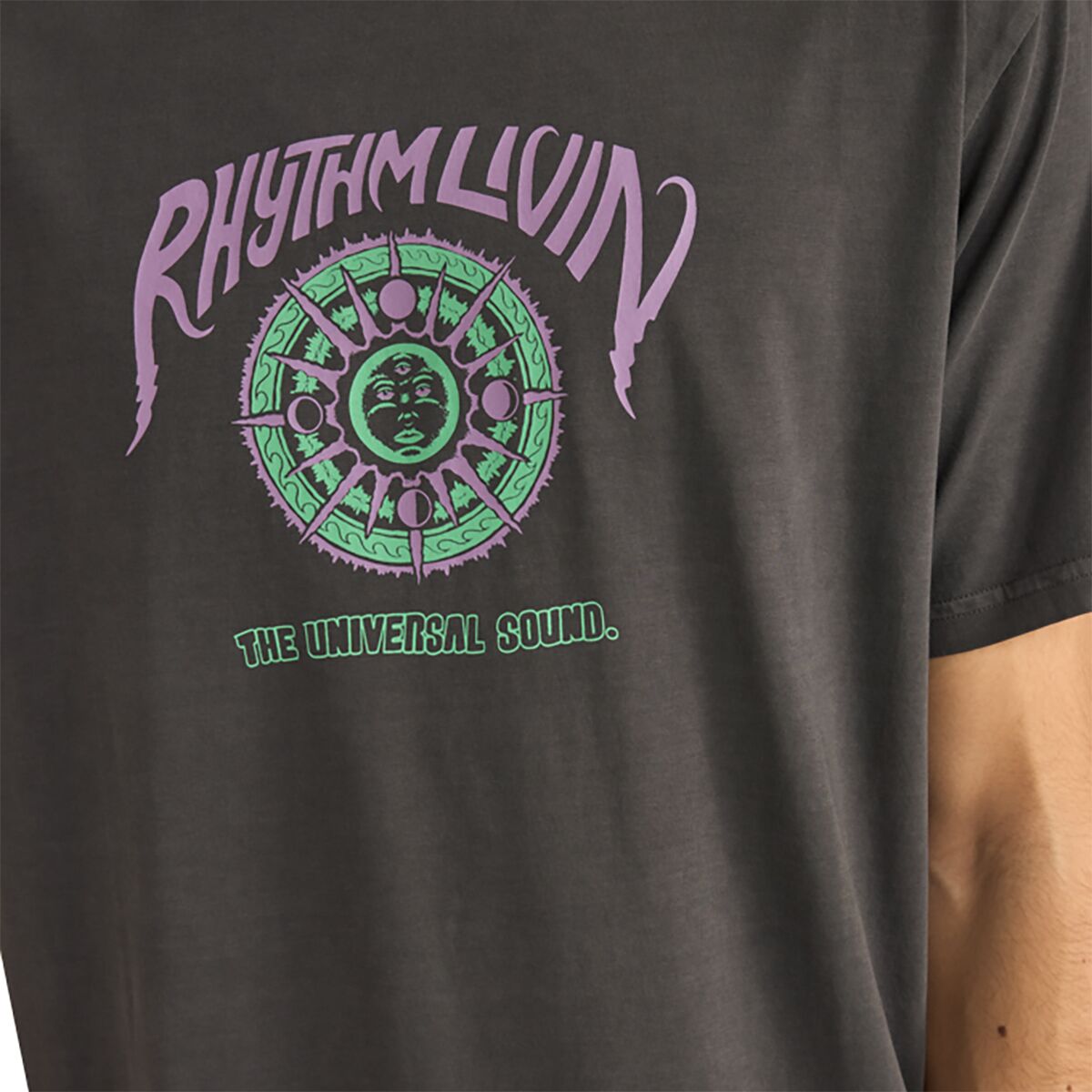 Universal Sound Vintage Short-Sleeve T-Shirt - Vintage Black