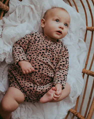 Velour Bubble Romper