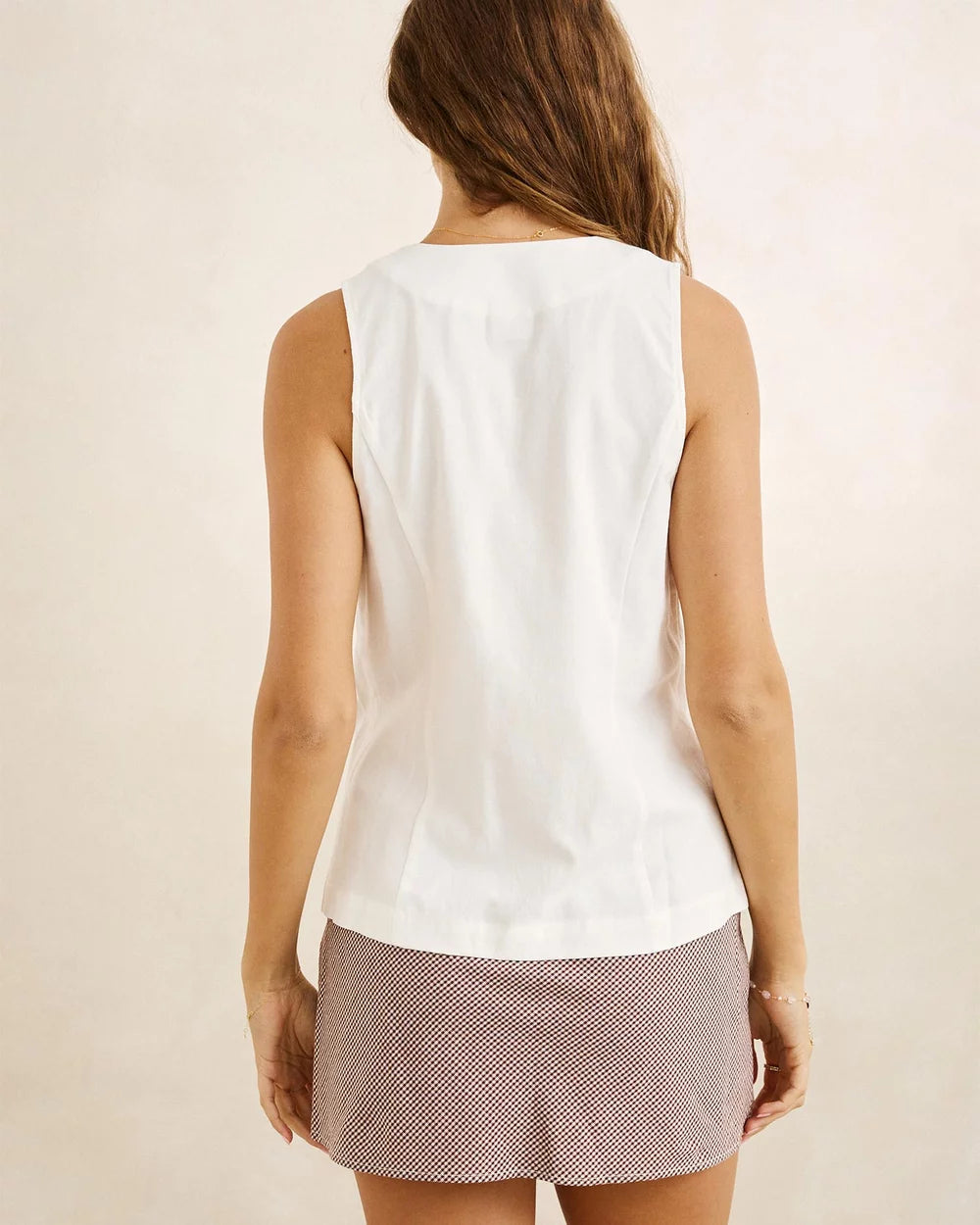 Venice Wrap Vest - White