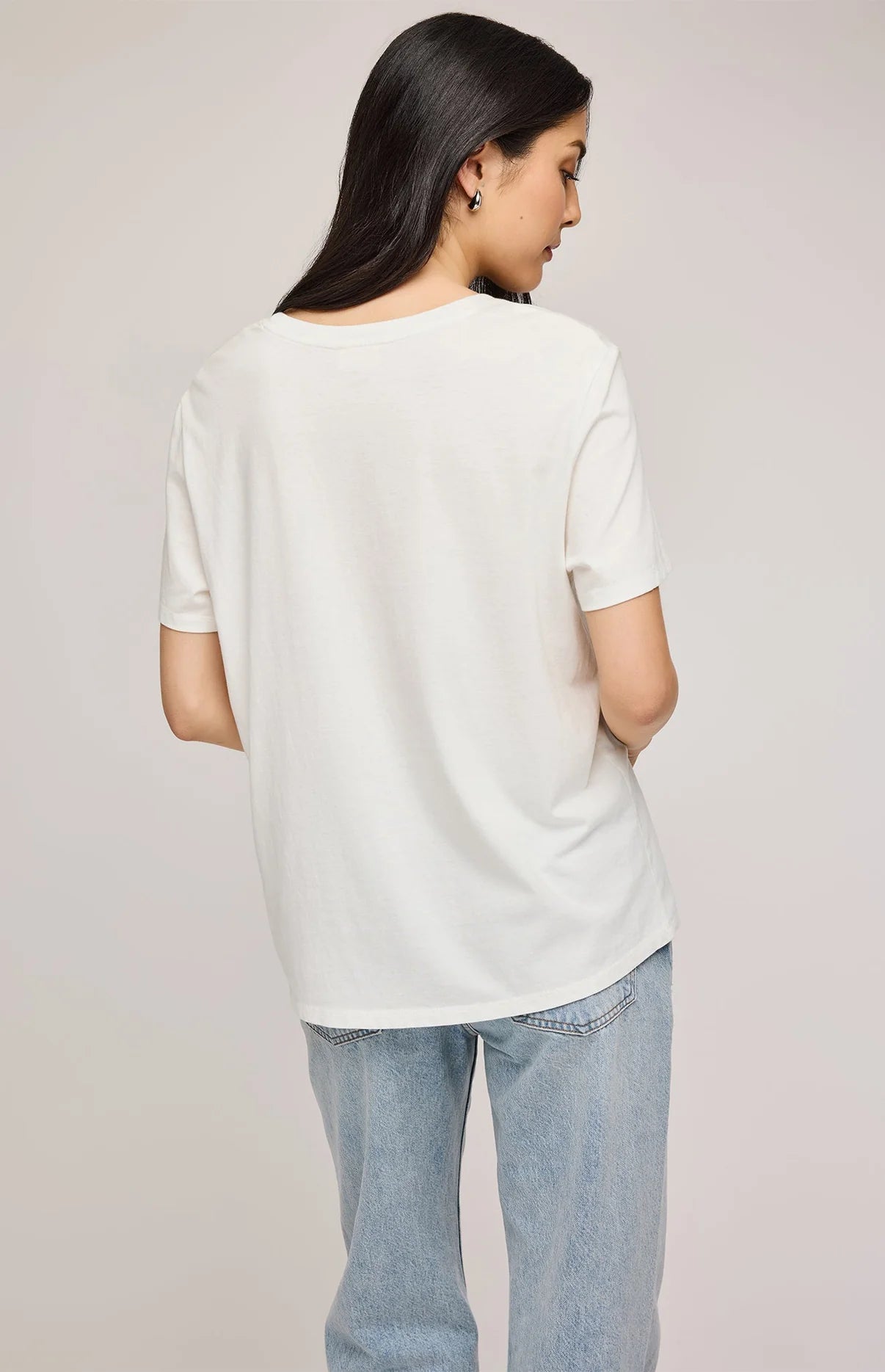 Victoria Cotton T-Shirt - White