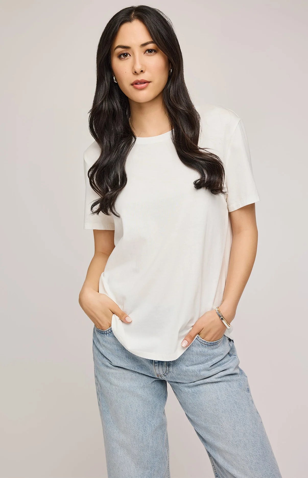 Victoria Cotton T-Shirt - White