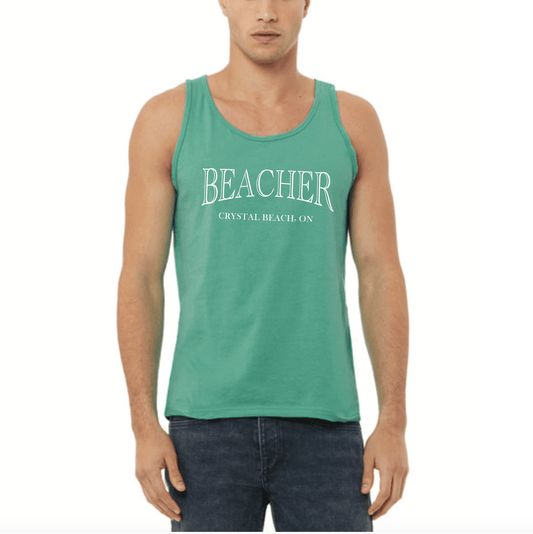 Vintage Beacher Throwback Tank - Teal