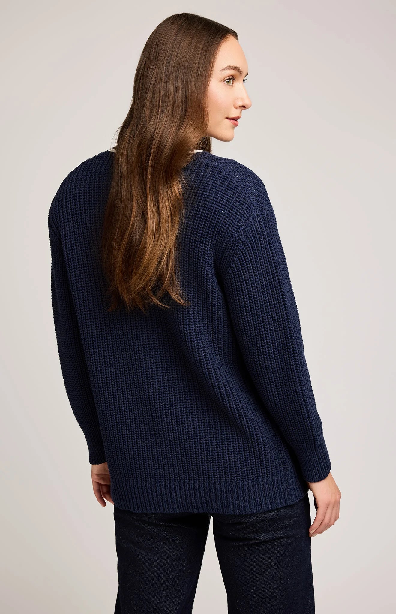 Viola Cardigan - Navy