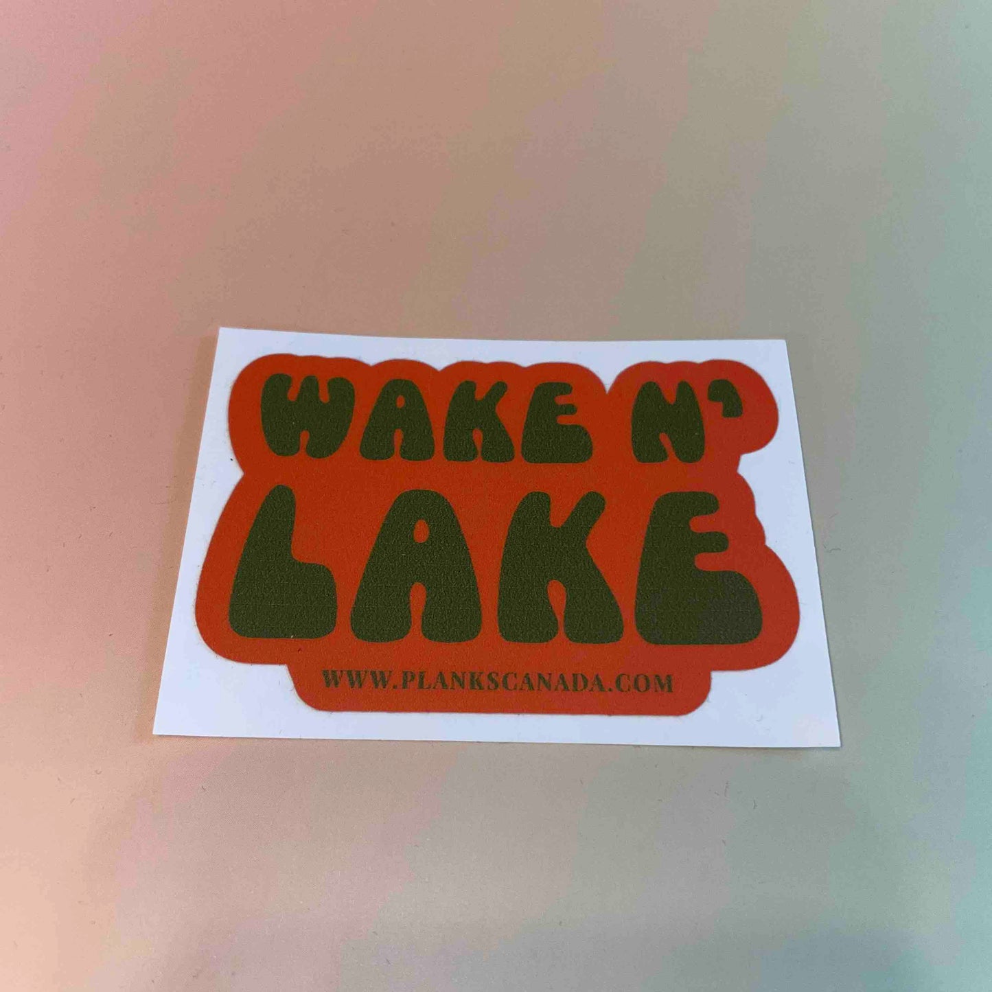 Wake N' Lake Stickers