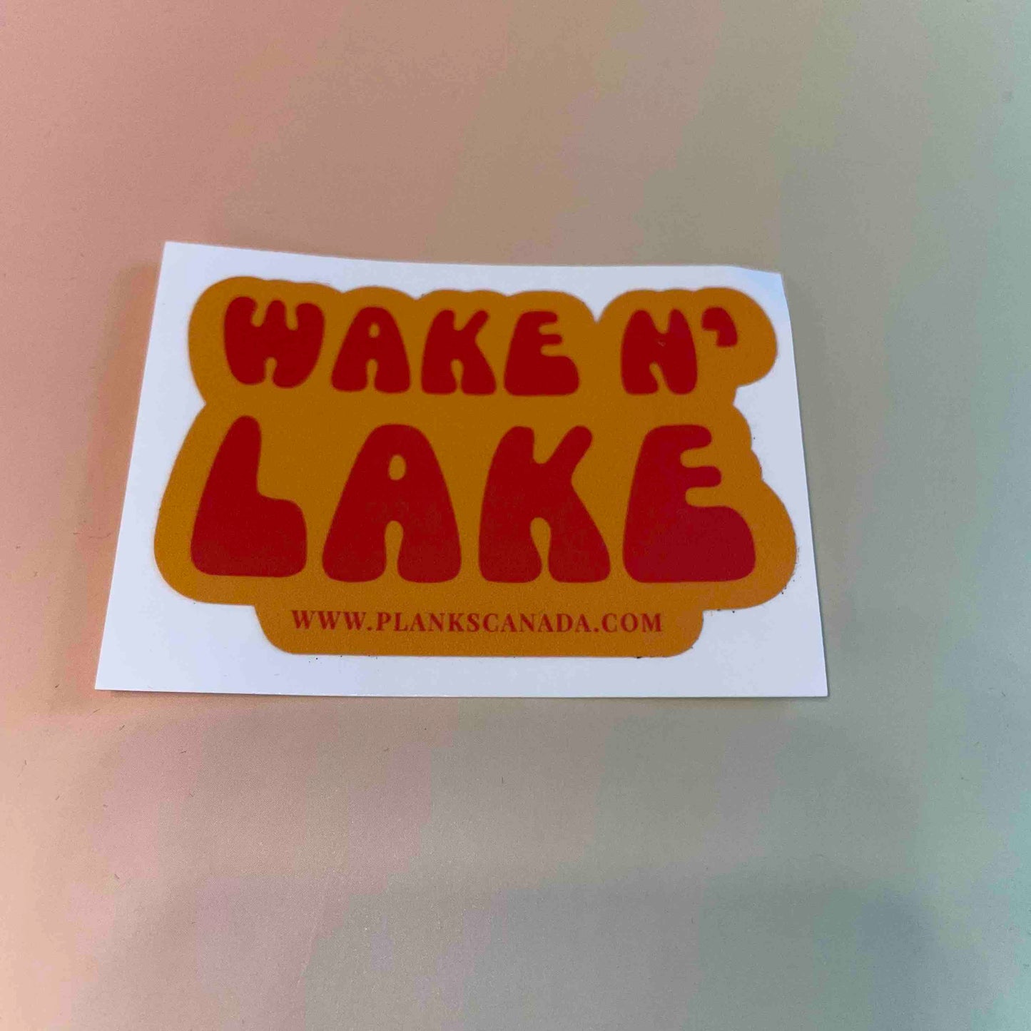 Wake N' Lake Stickers