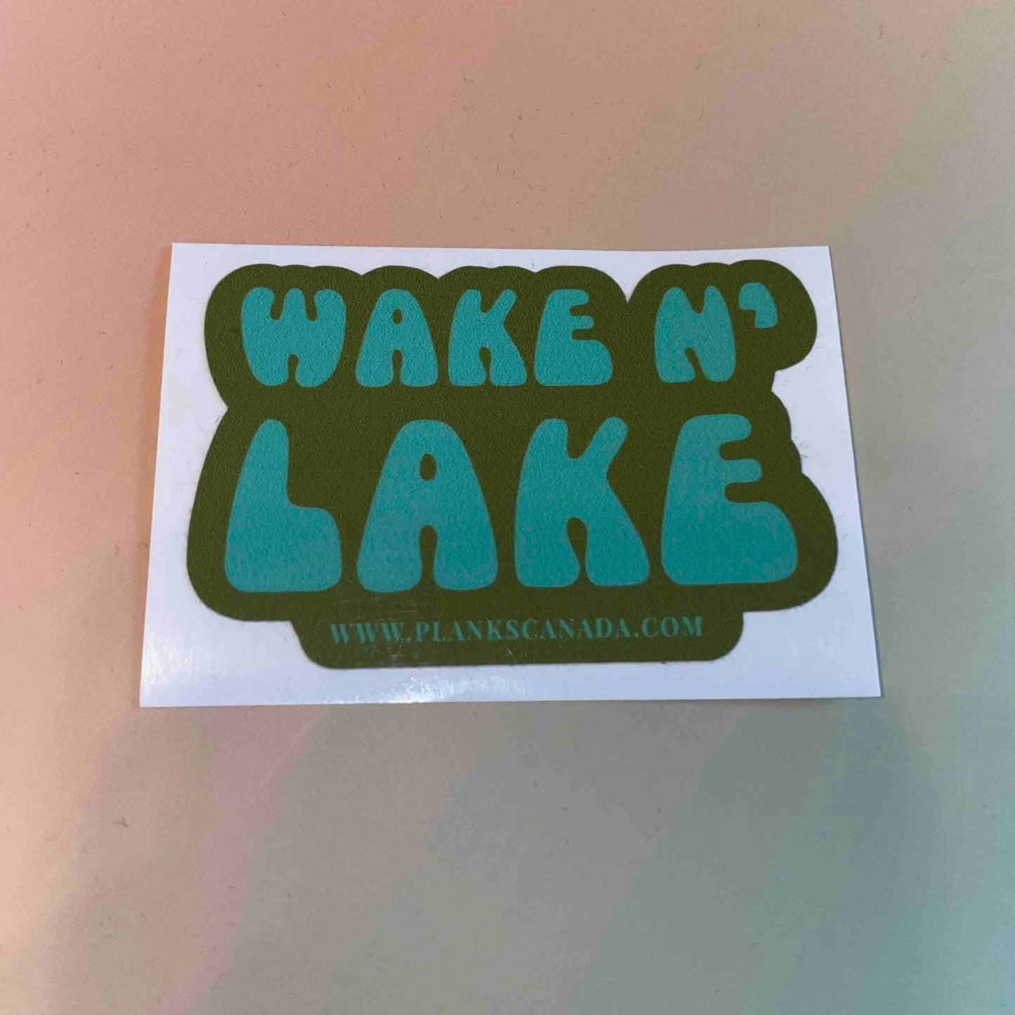 Wake N' Lake Stickers