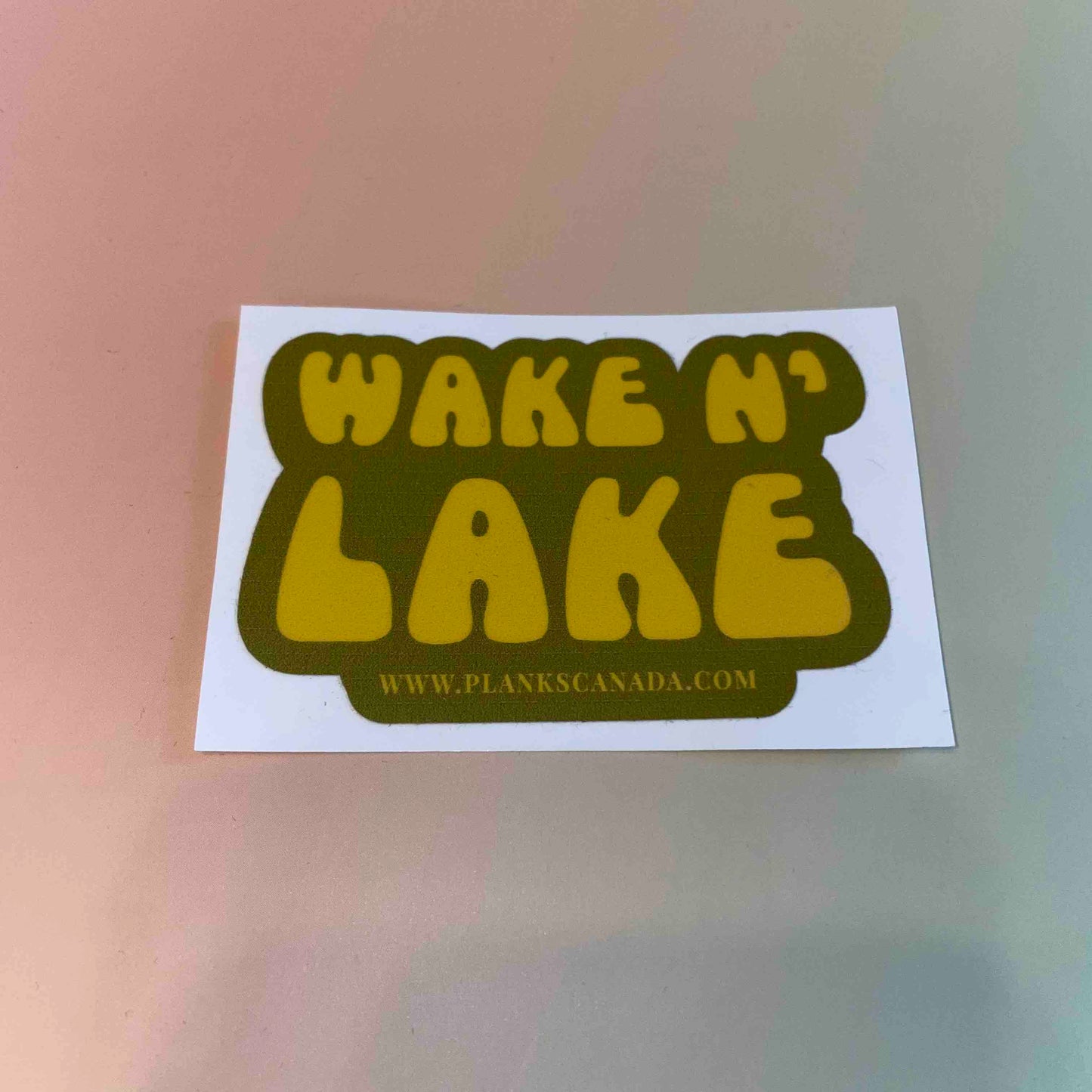 Wake N' Lake Stickers