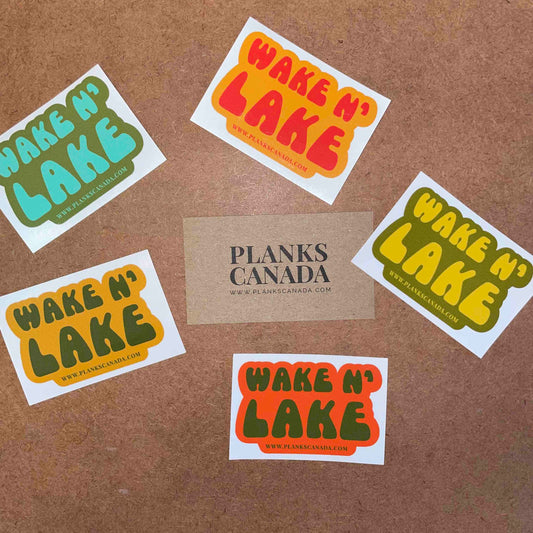 Wake N' Lake Stickers