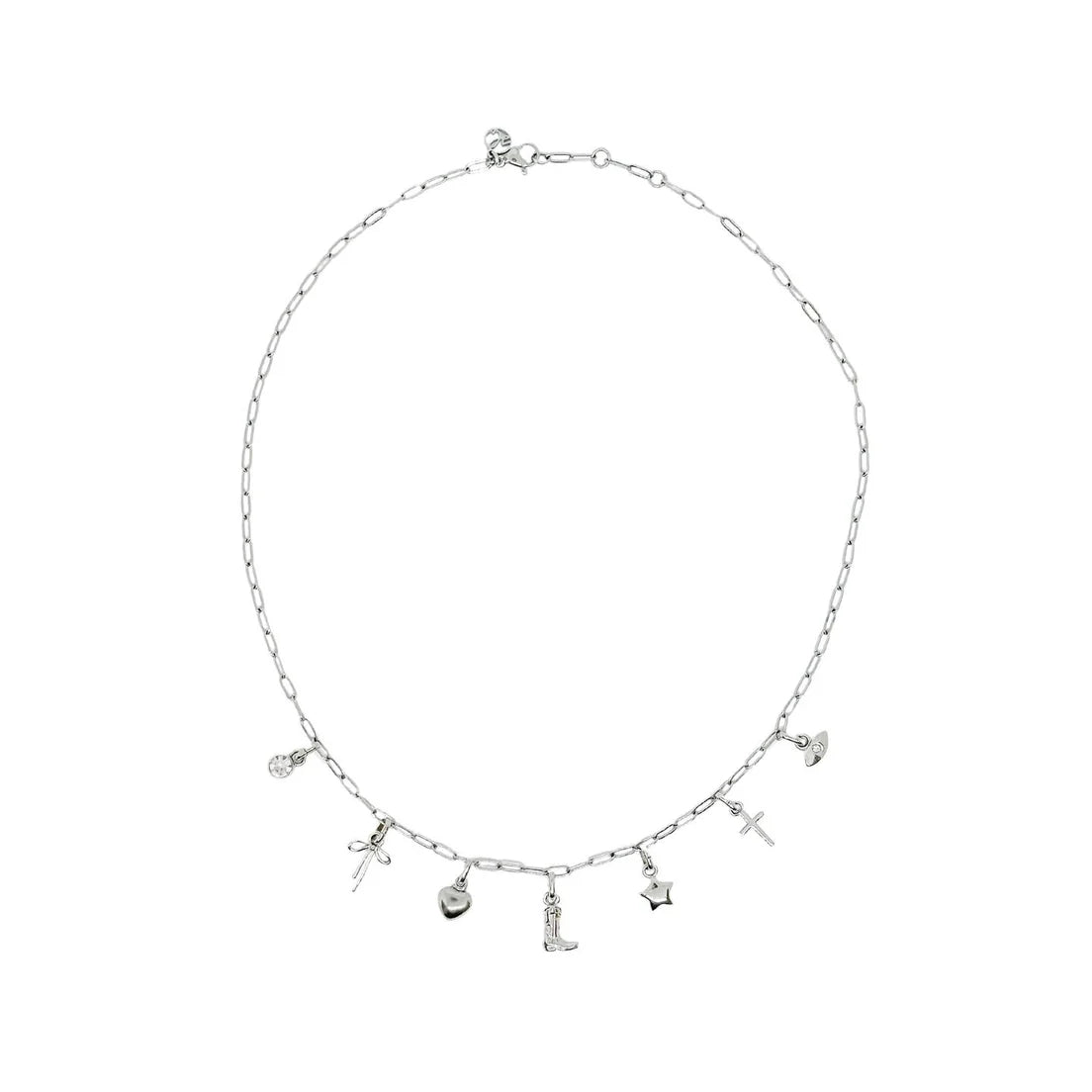 Wilder Charm Necklace - Silver