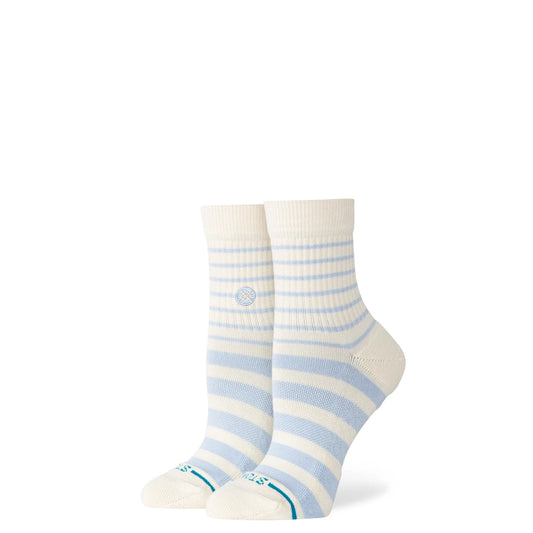 Womens Vista Quarter Socks - Ivory