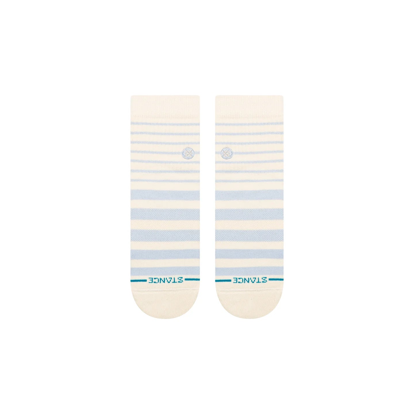Womens Vista Quarter Socks - Ivory