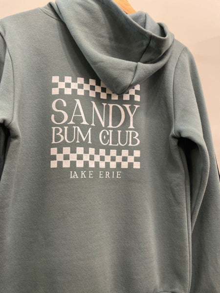 Youth Sandy Bum Club Hoodie - Sage