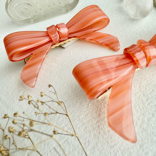 Zooey Bow Hair Clips - Hermosa