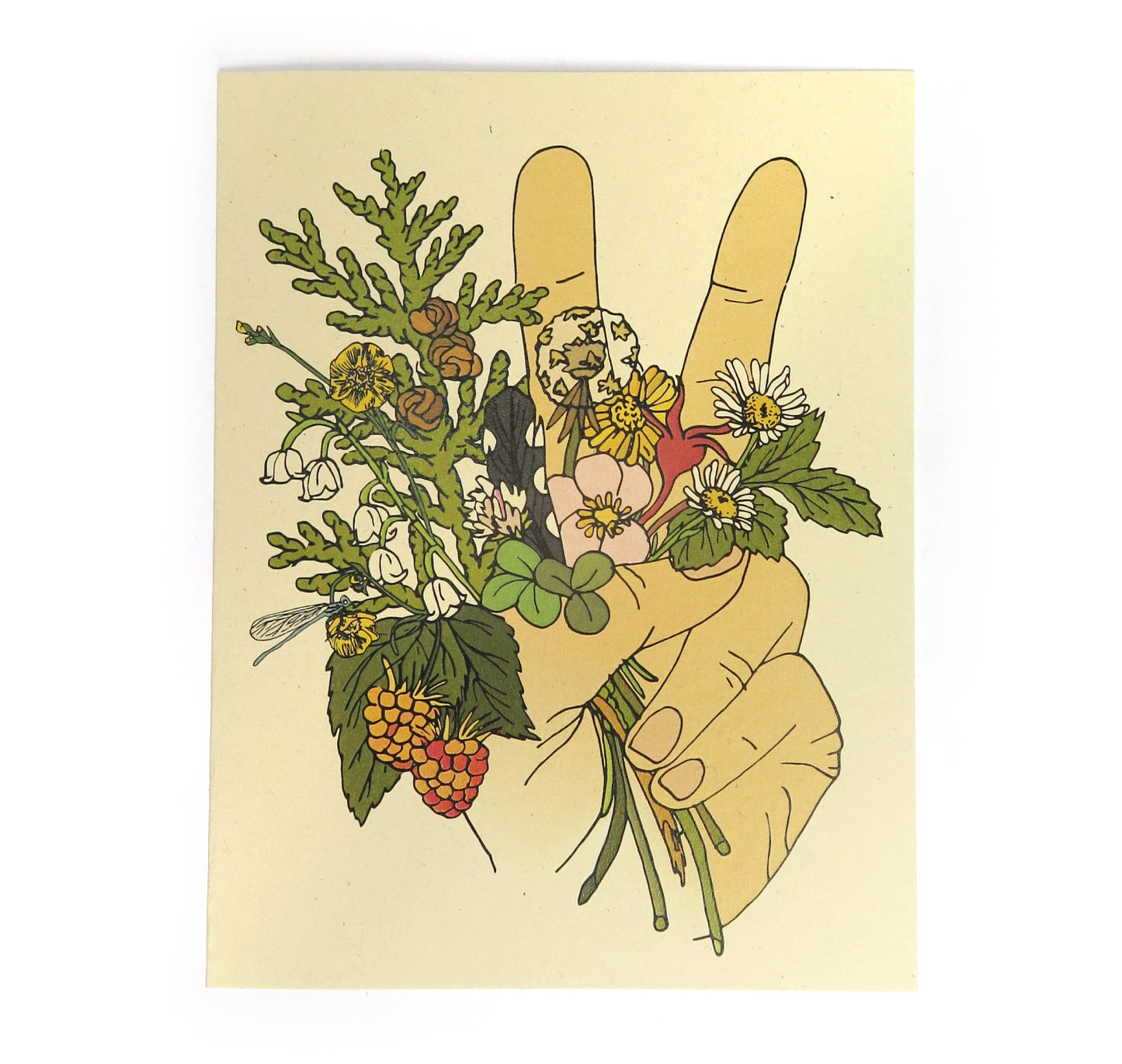 Peace Handful Card