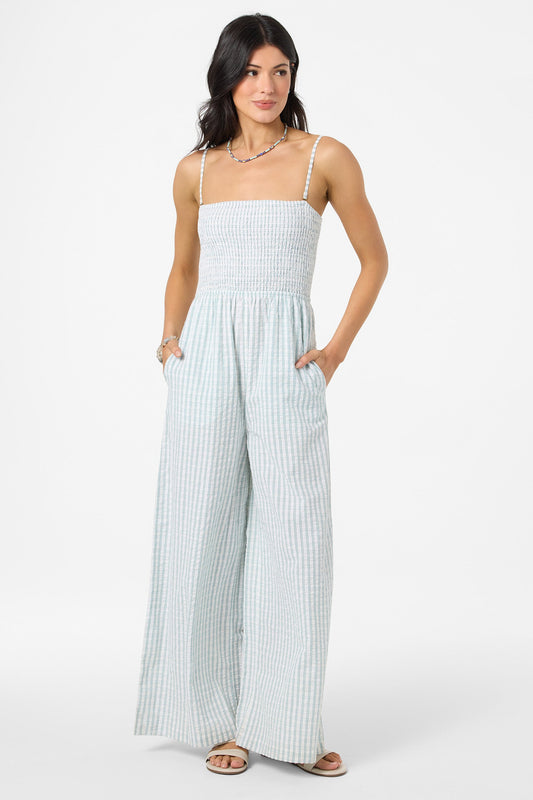 Aiyana Plaid Jumper - Winter White