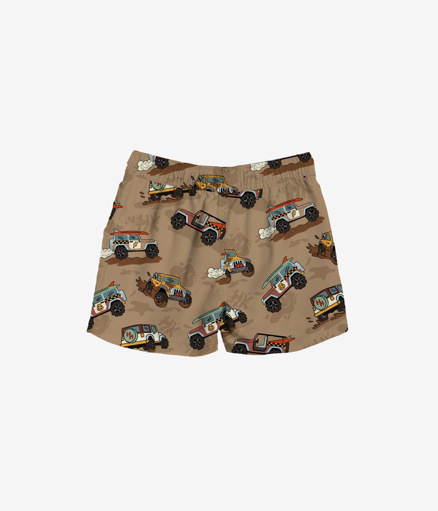 All Terrain Fun 4-Way Stretch Boardshort - Beige Sand