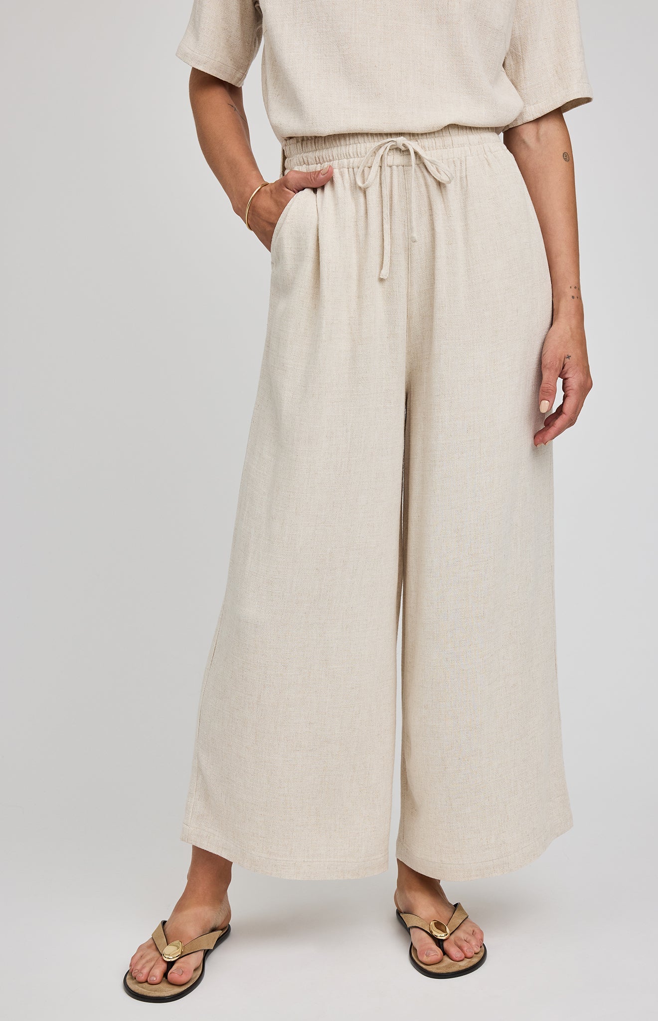 Arlo Linen Pant - Linen