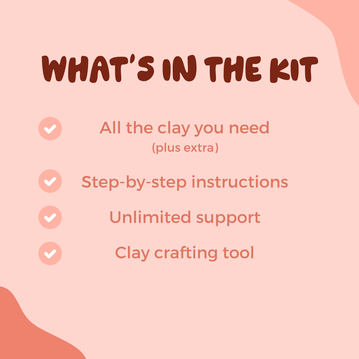 Crab Clay Crafting Kit