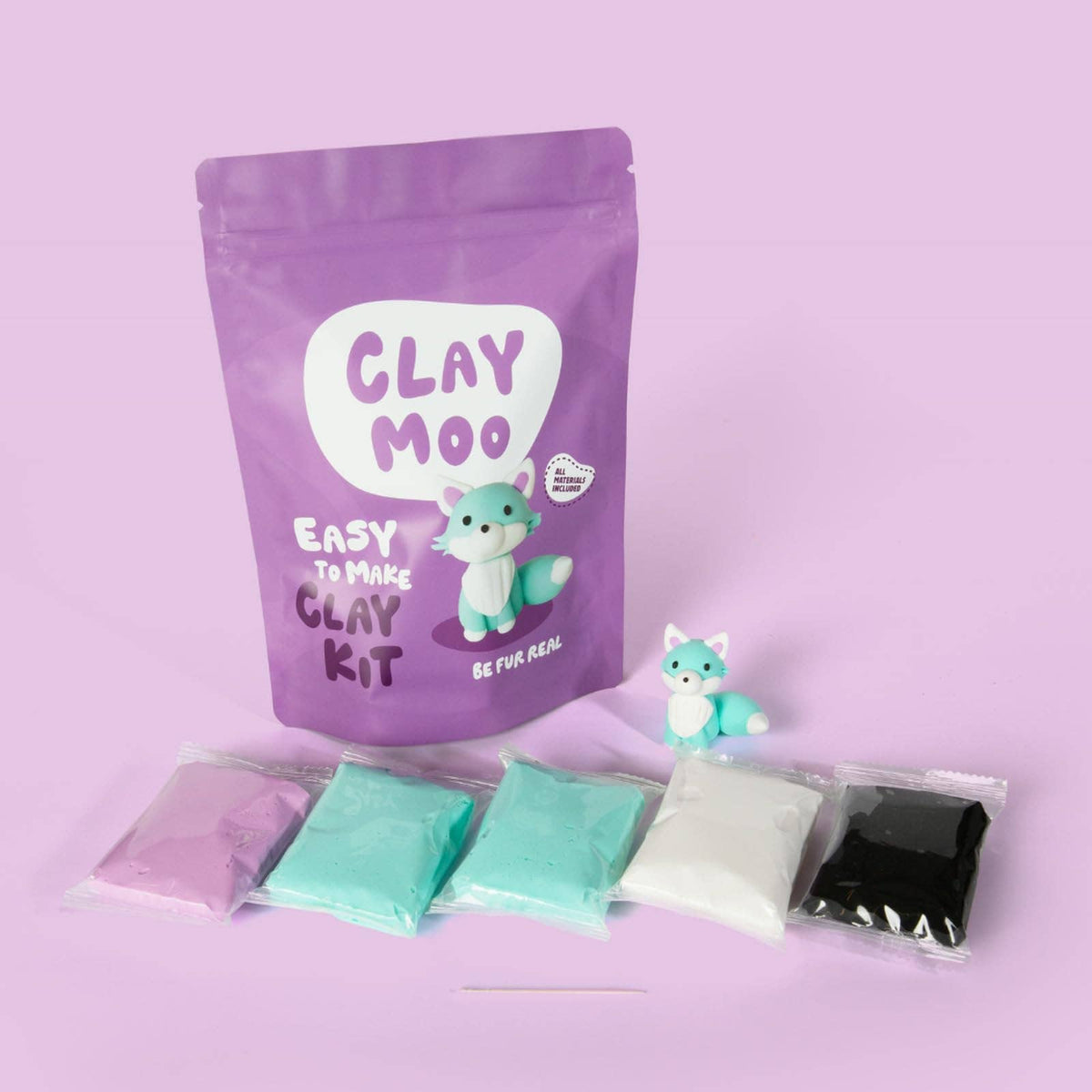 Arctic Fox Clay Crafting Kit