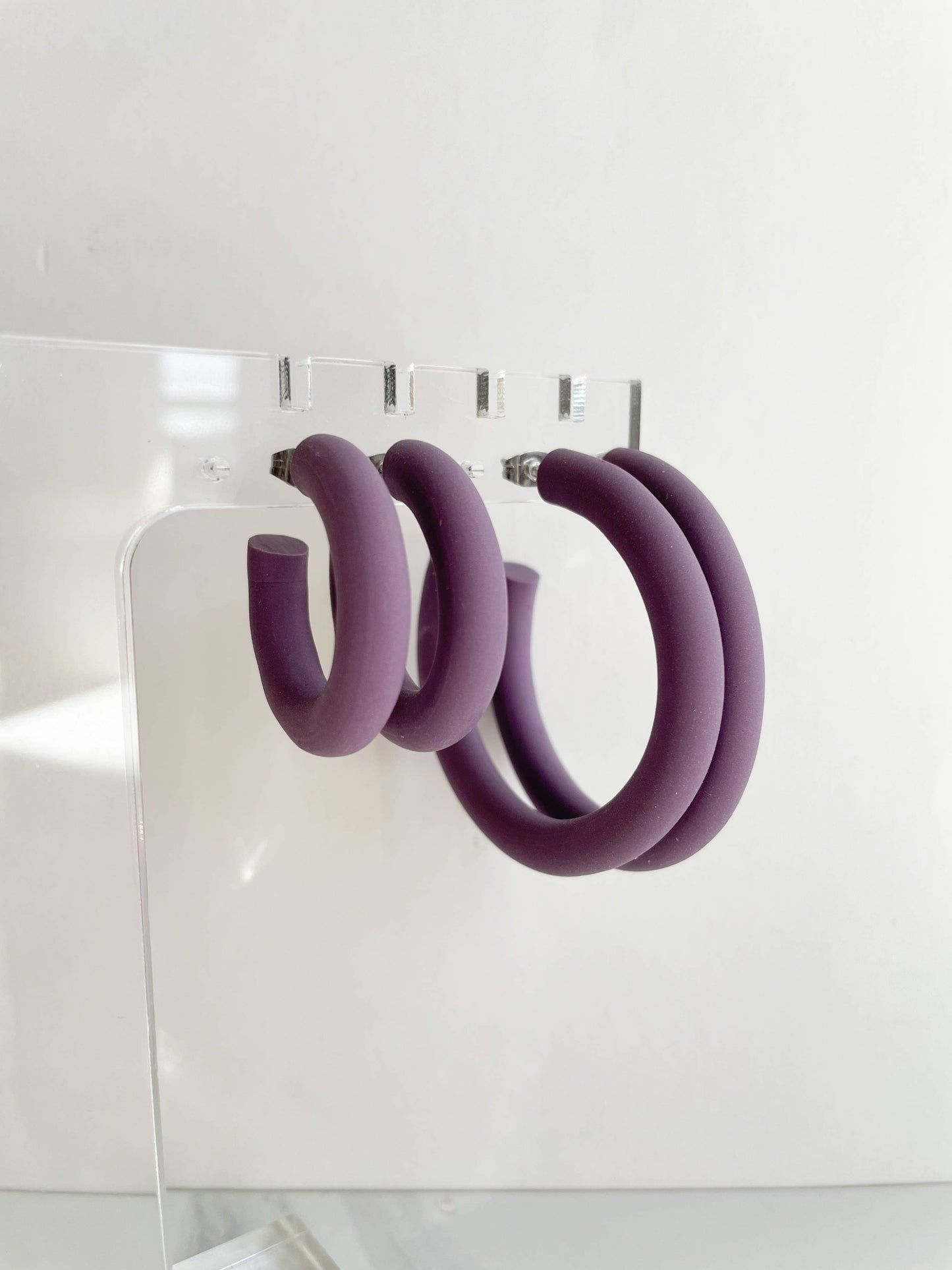 Ellory Hoops in Aster