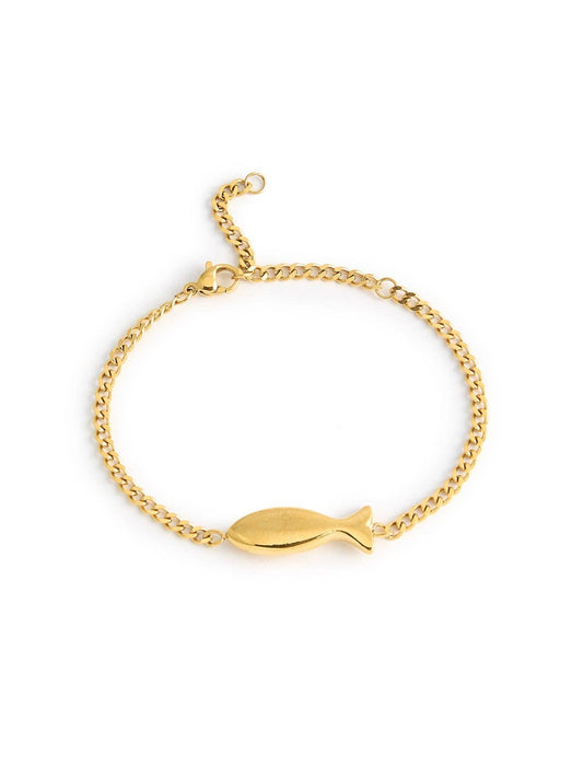 Golden Fish Bracelet