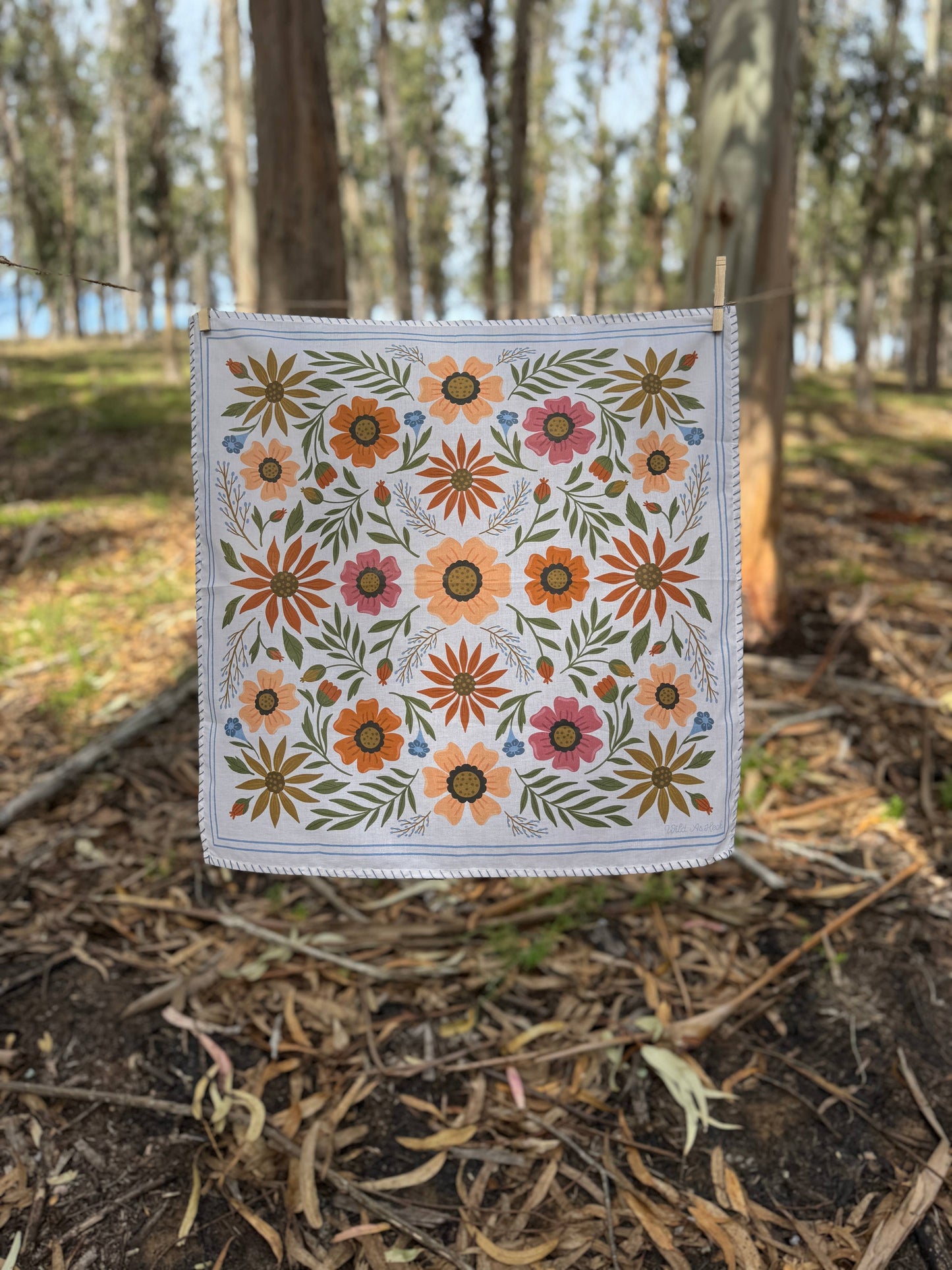 The  Wilder Miller Bandana ( wild rag, embroidered bandana,