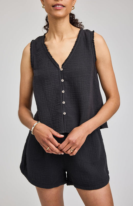 Breanna Tank - Black
