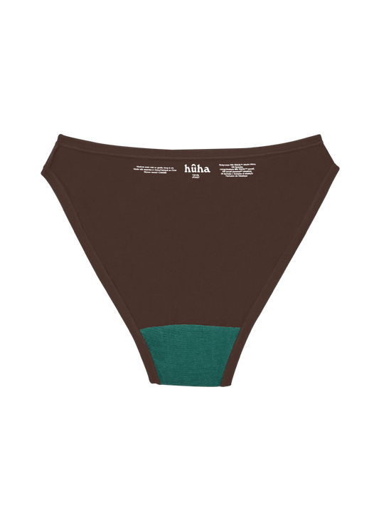 High Rise Bikini Mineral Underwear - Brown