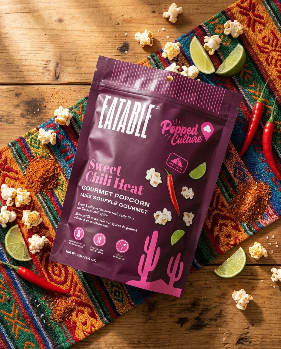 Popped Culture - Sweet Chili Heat Popcorn
