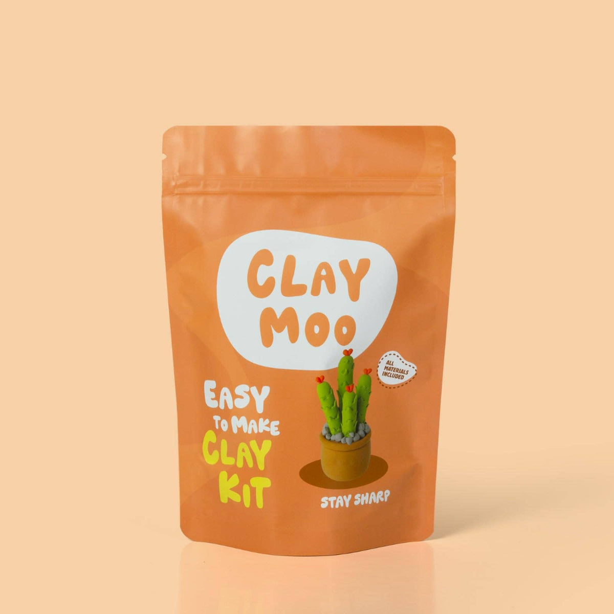 Cactus #3 Clay Crafting Kit