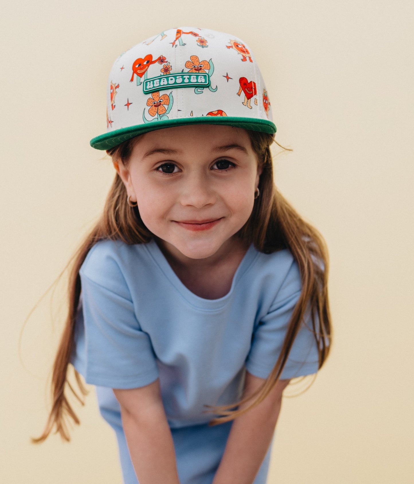 Catching Feelings Snapback - Pale Beige
